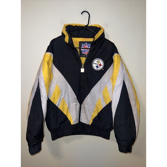 Game Day Other - Steelers Game Day Jacket Medium Vintage NFL Hooded Size Medium